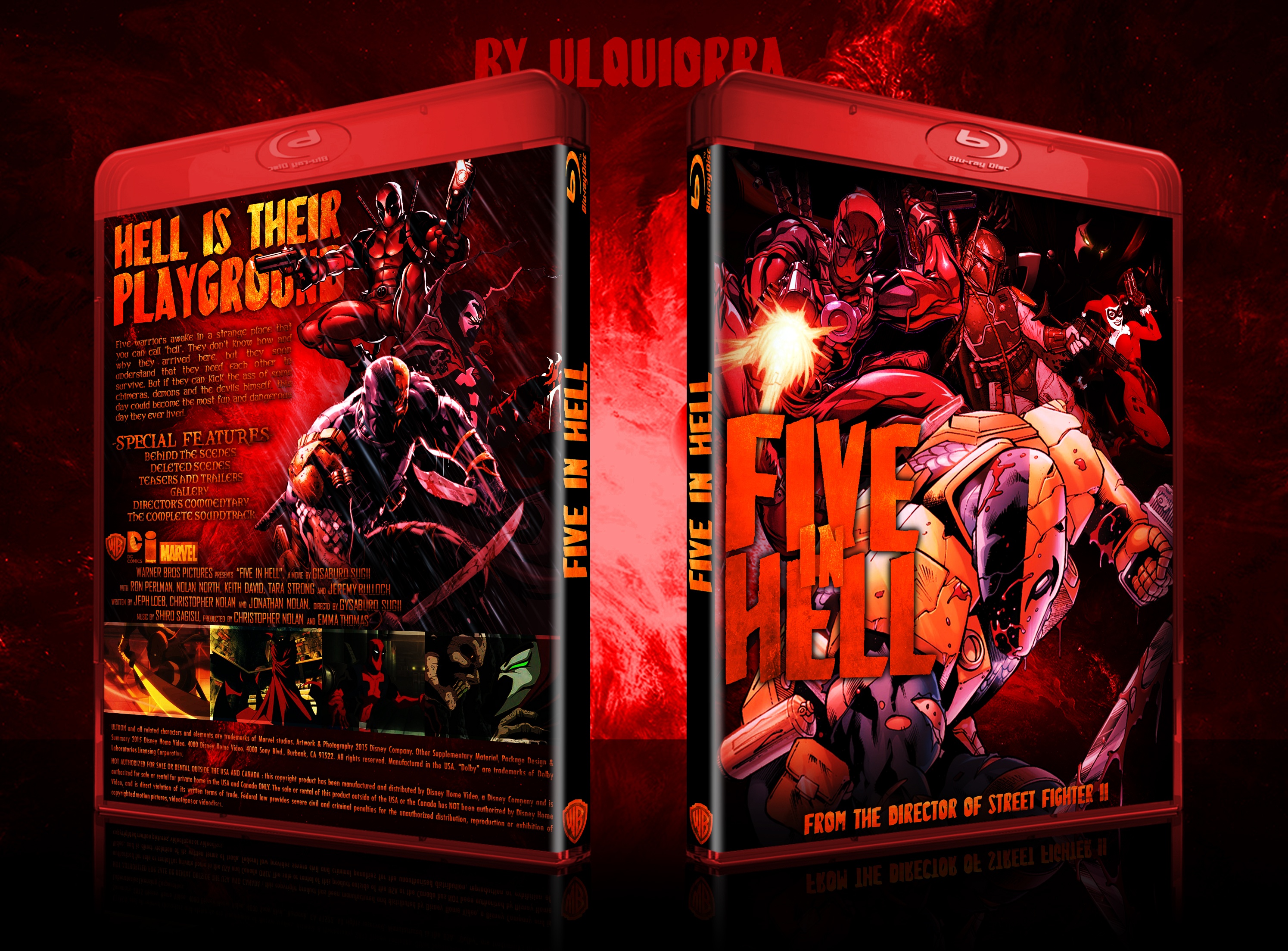 Five in Hell box cover