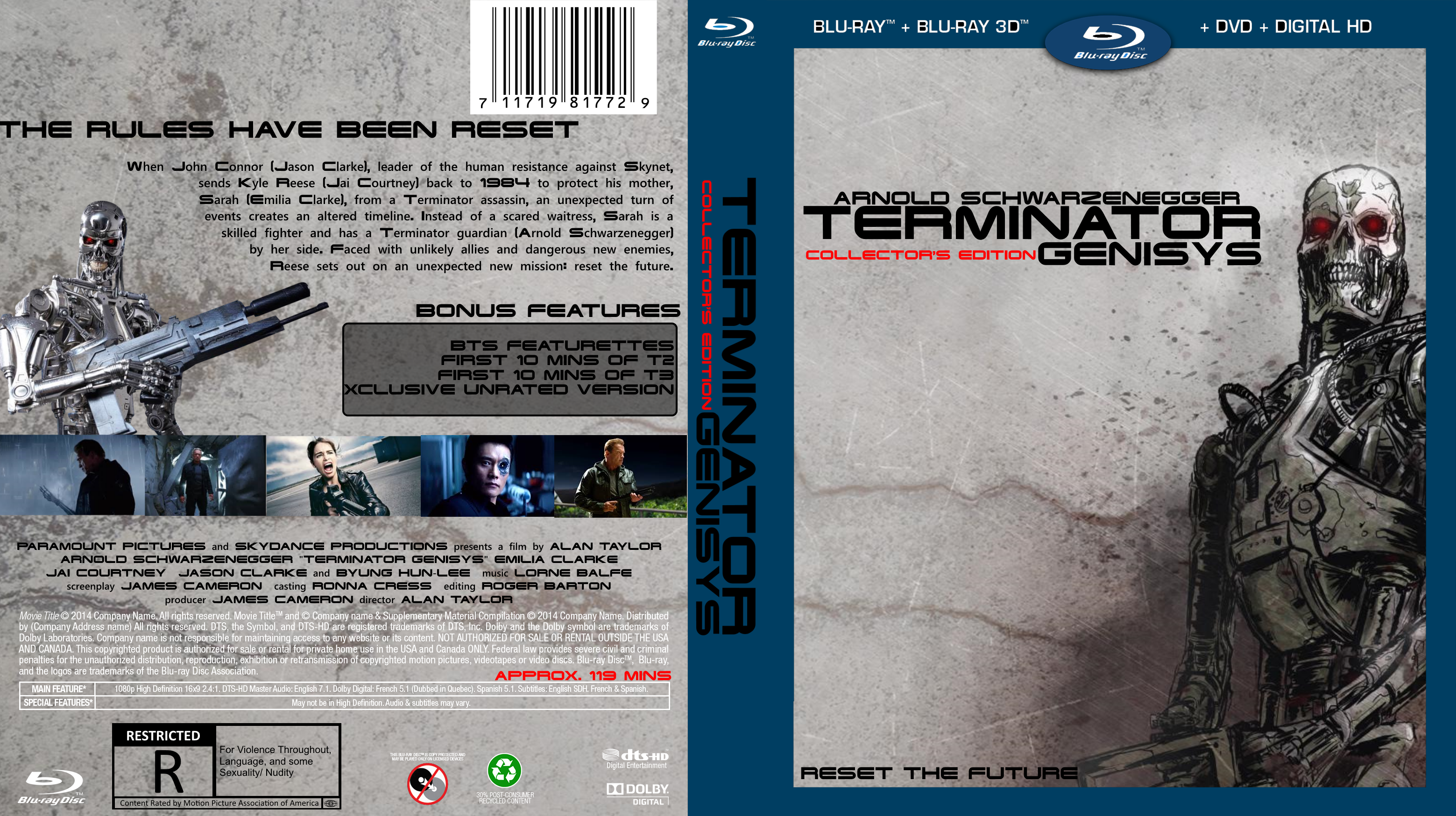 Terminator: Genisys box cover
