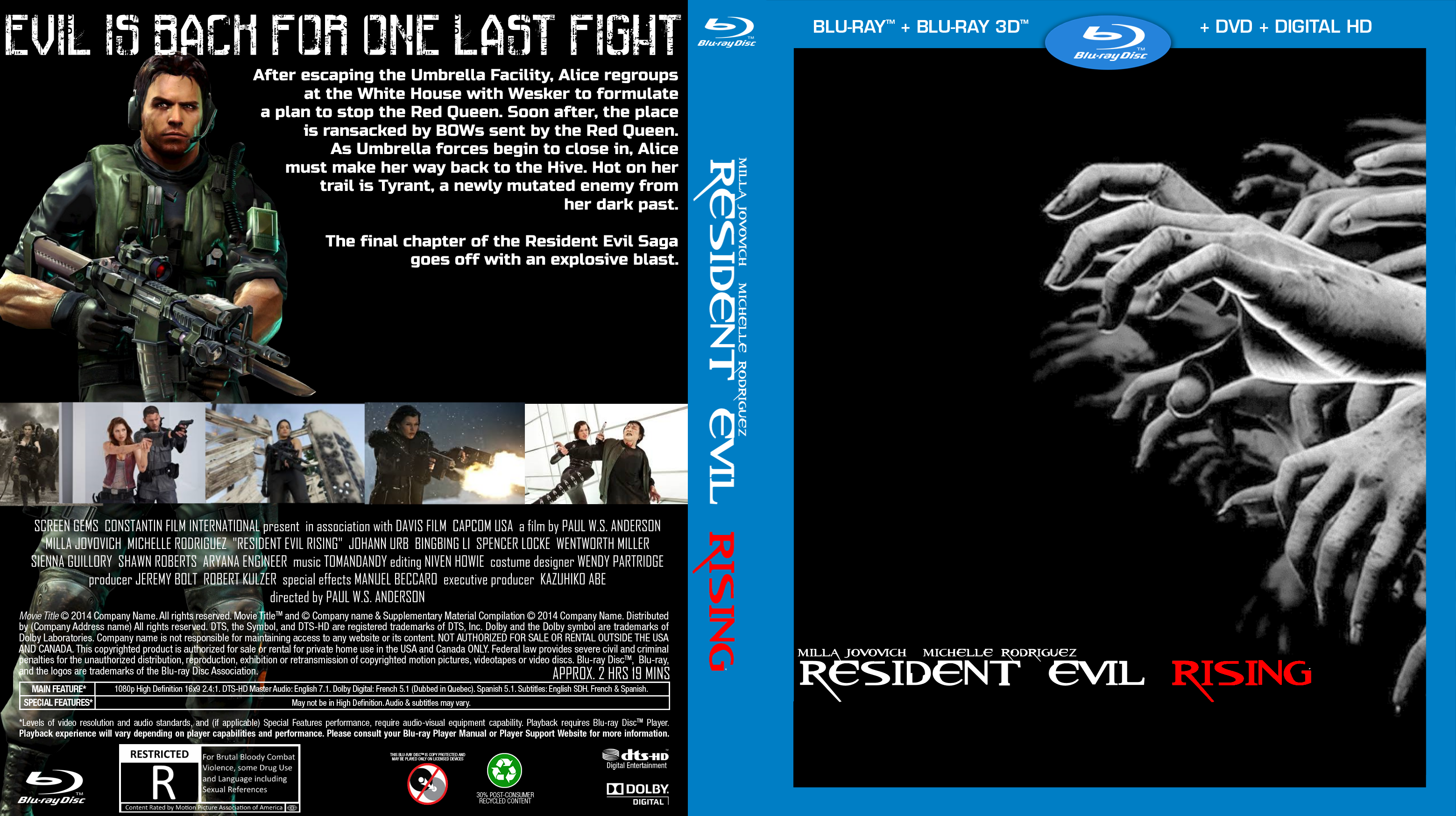 Resident Evil: Rising box cover