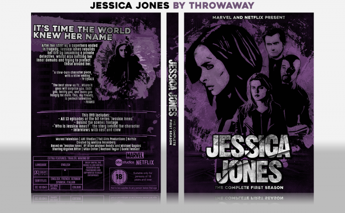 Jessica Jones box art cover
