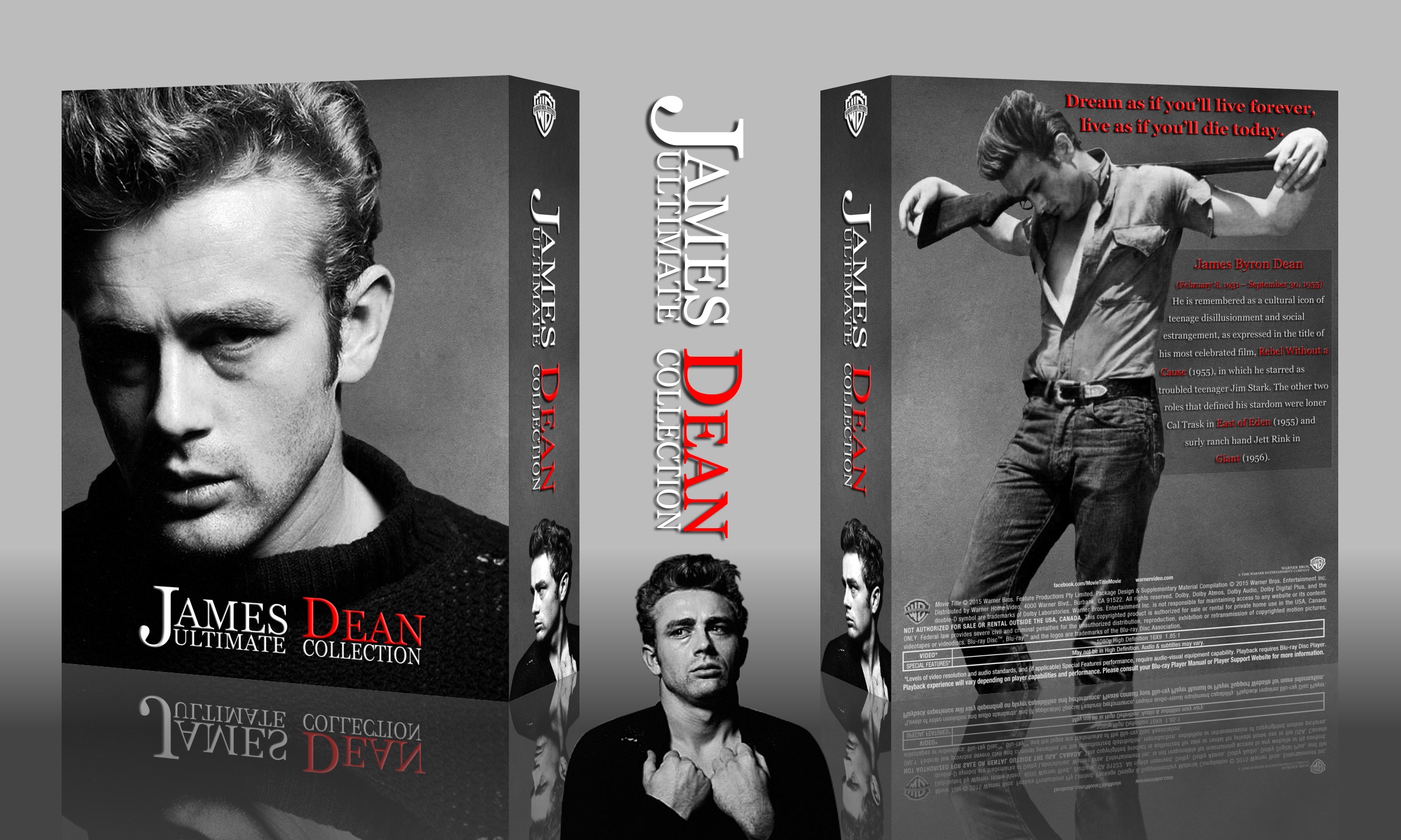 James Dean Collection box cover