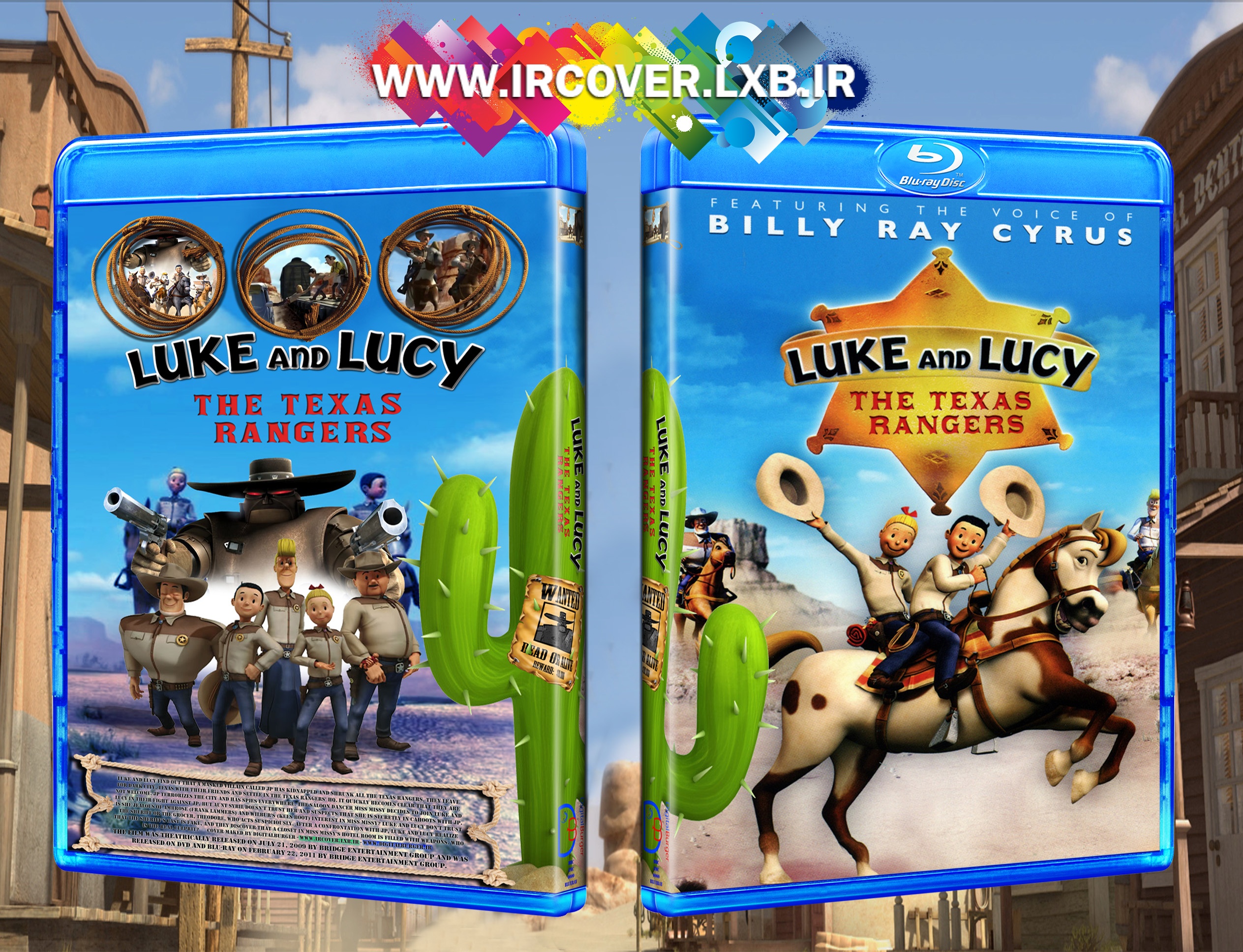 Luke and Lucy The Texas Rangers box cover