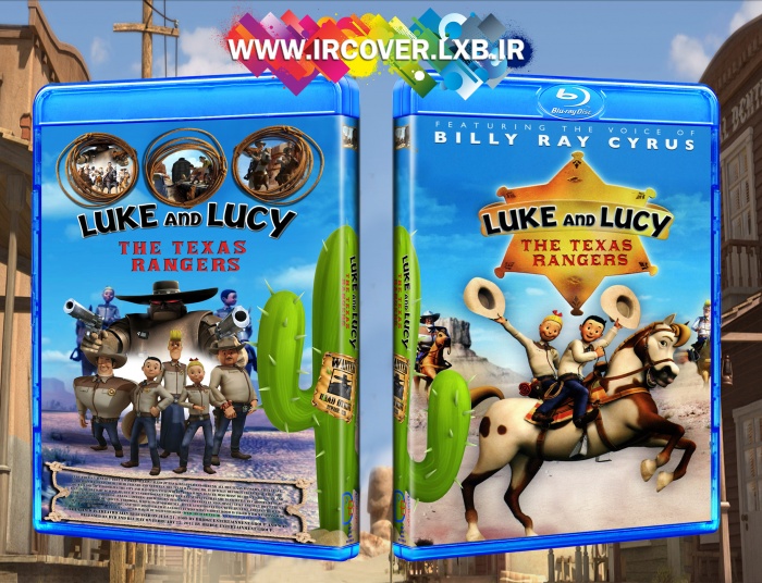 Luke and Lucy The Texas Rangers box art cover
