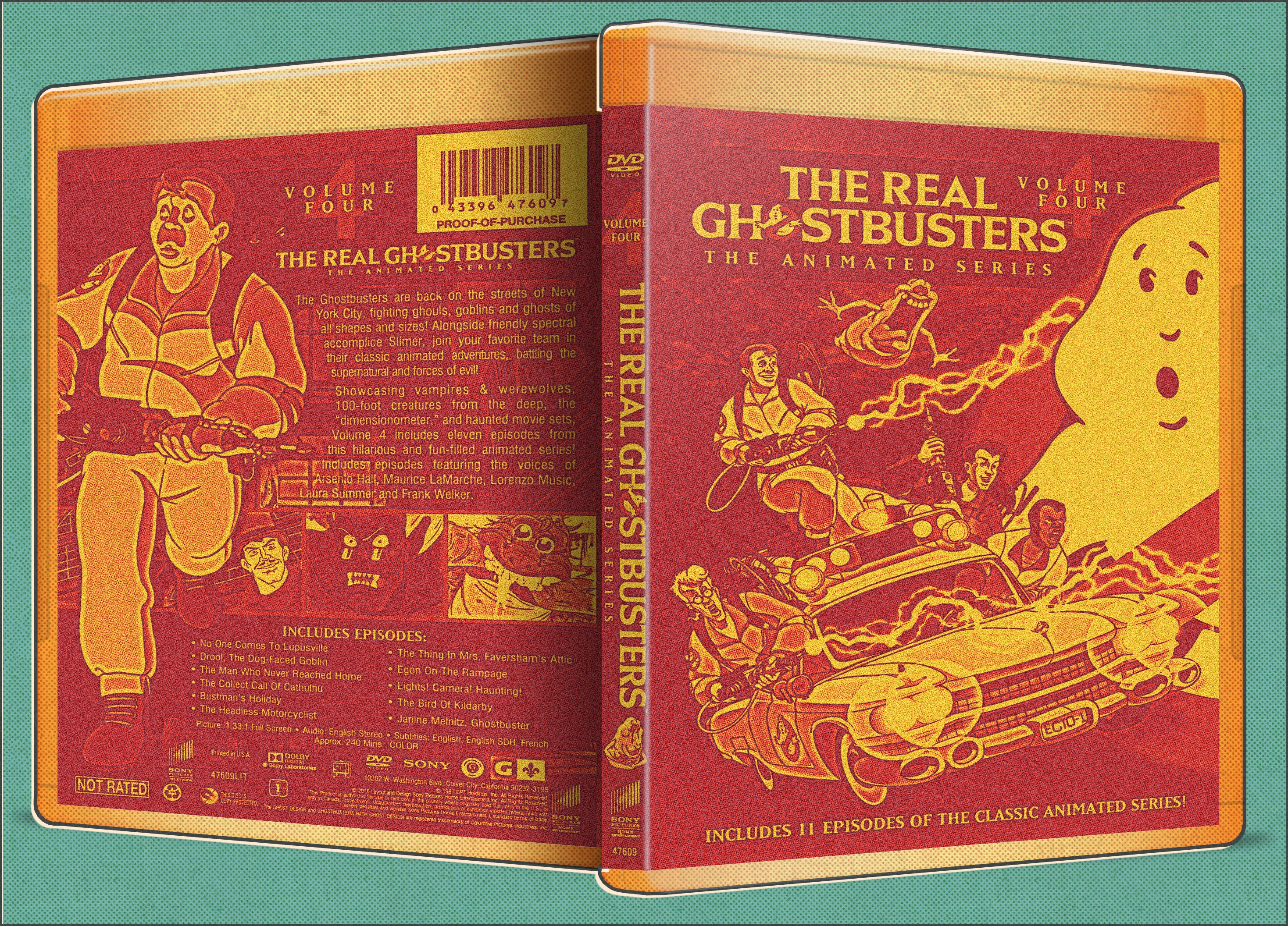 The Real Ghostbusters box cover