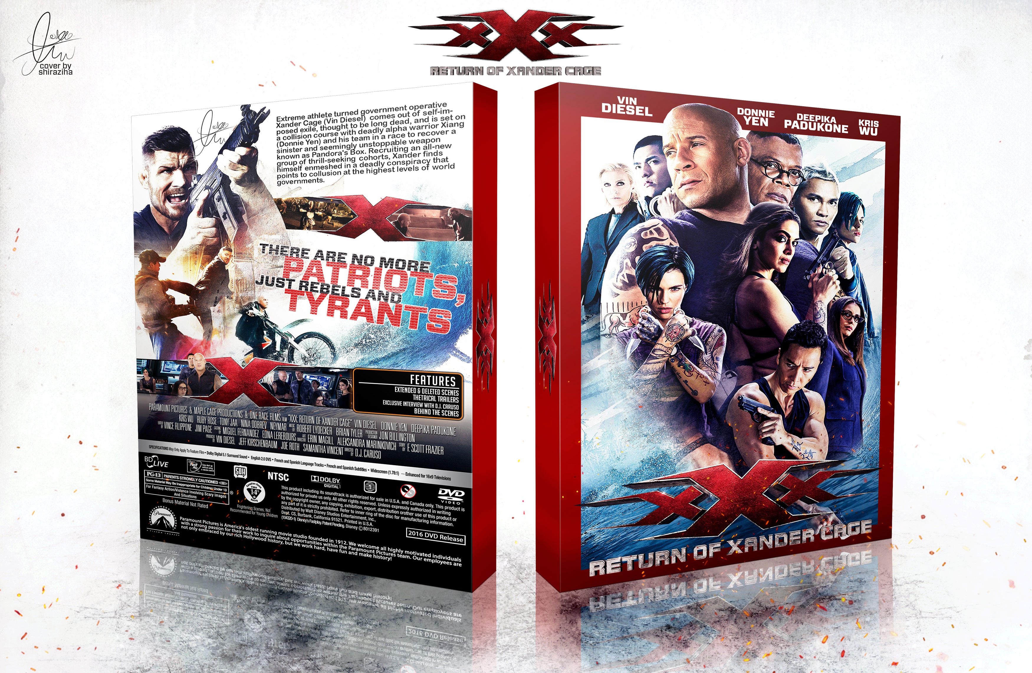 xXx: Return of Xander Cage box cover