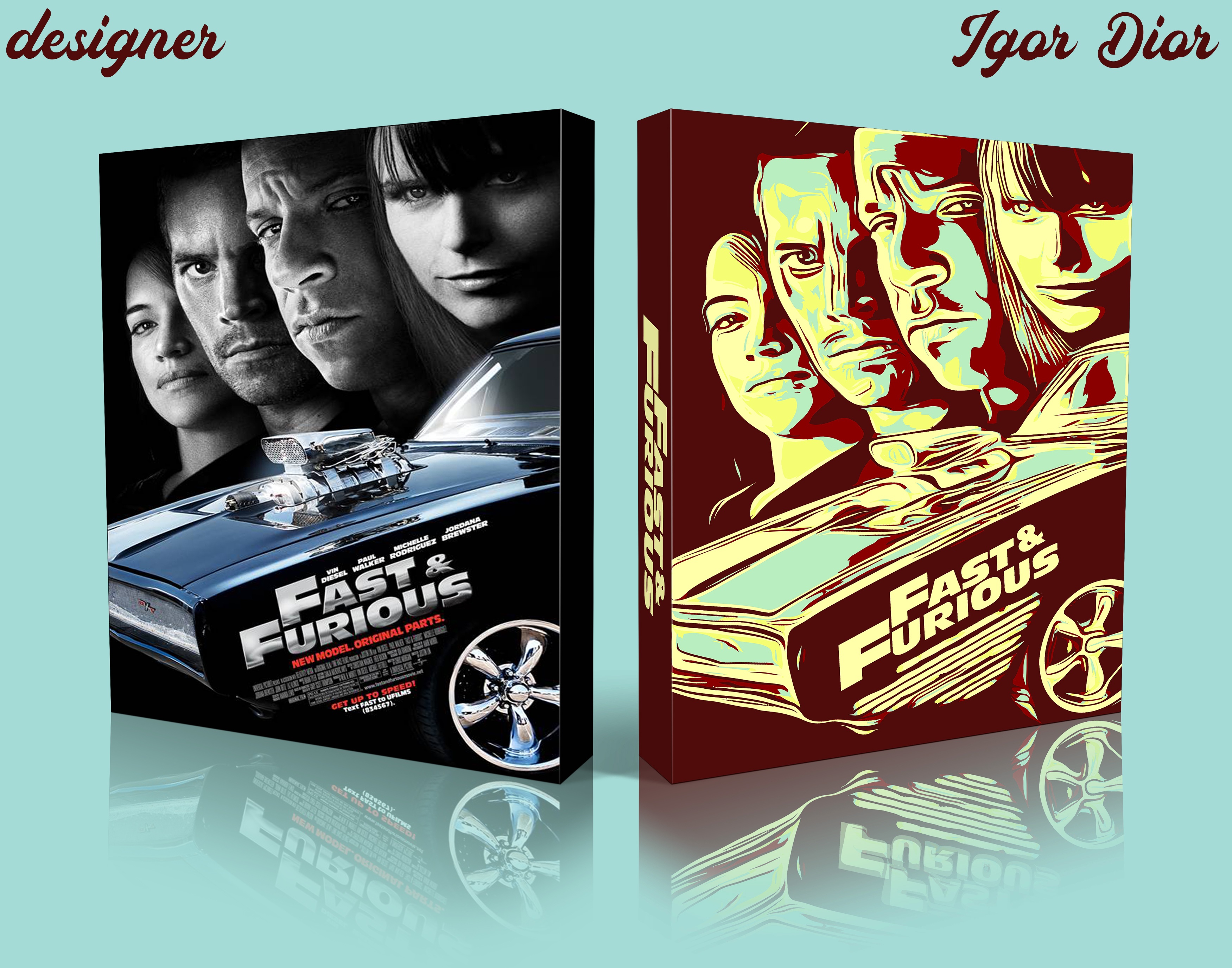 Fast & Furious box cover
