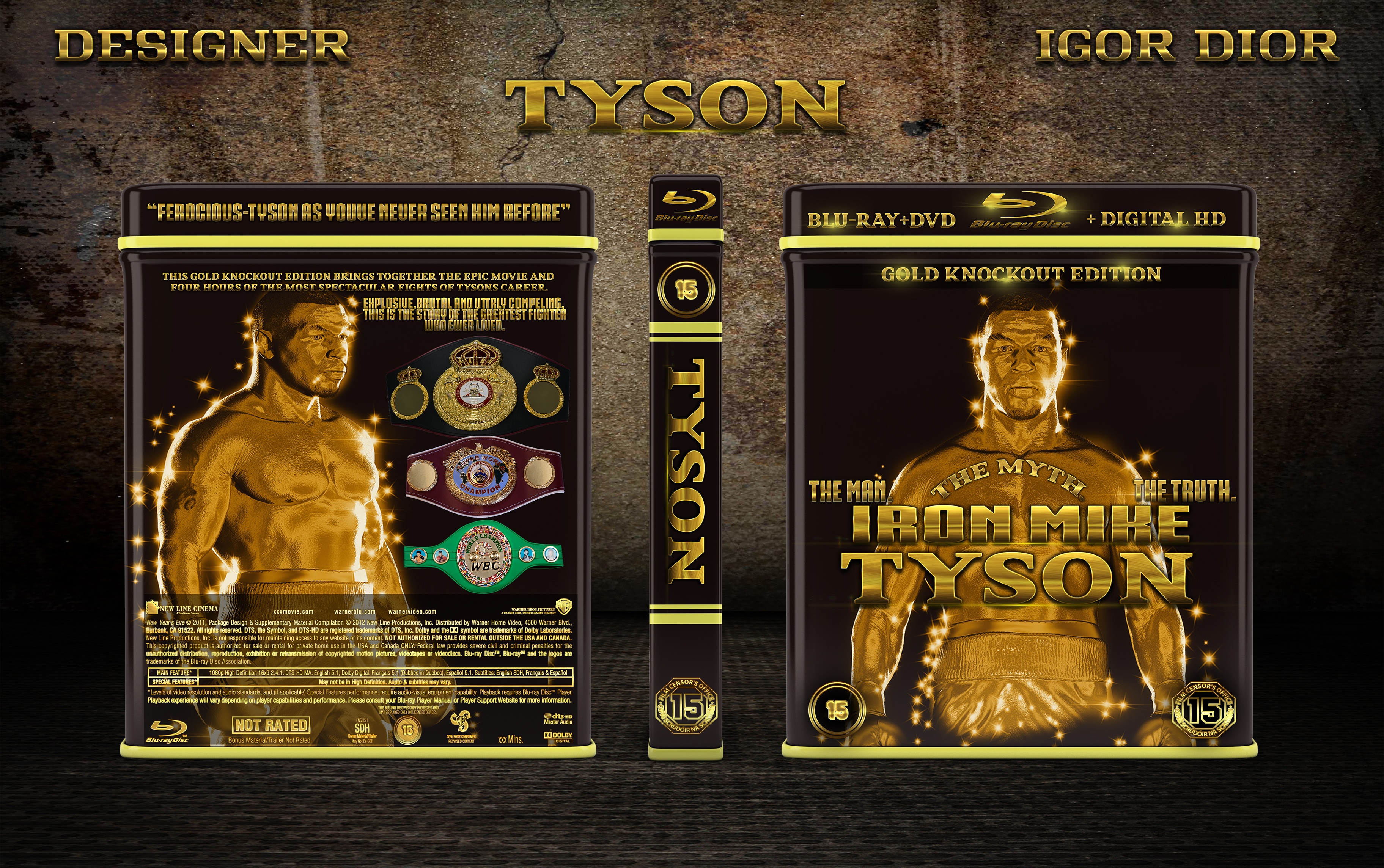 Tyson: The Movie - Ultimate Knockout Edition box cover
