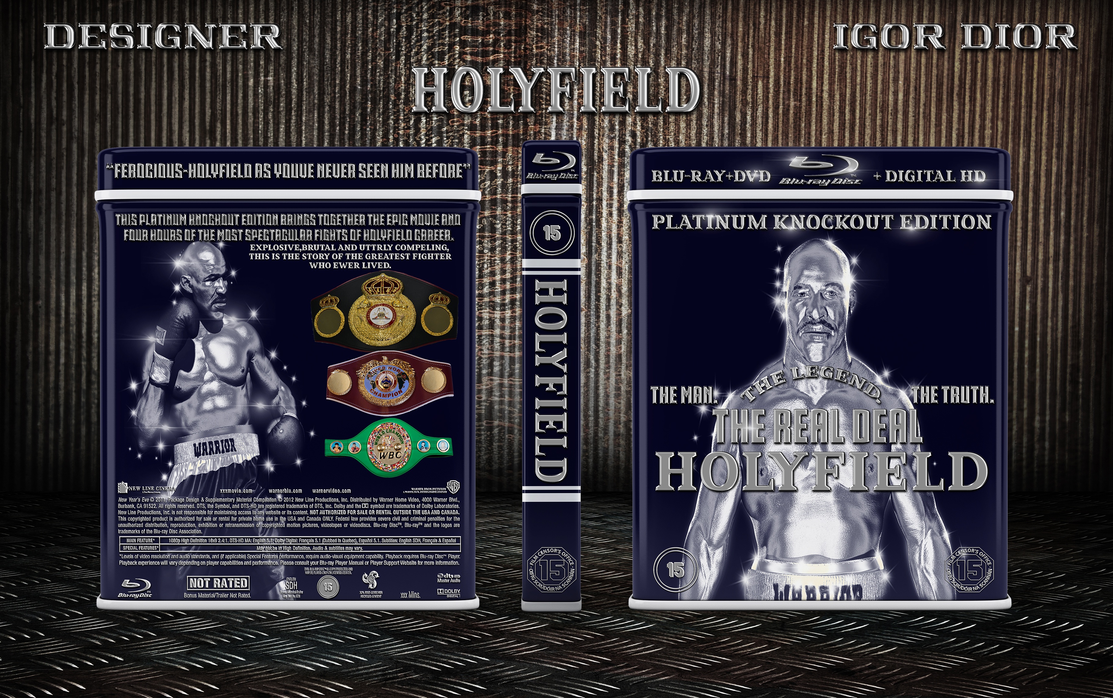 Holyfield : The Movie - Ultimate Knockout Edi box cover