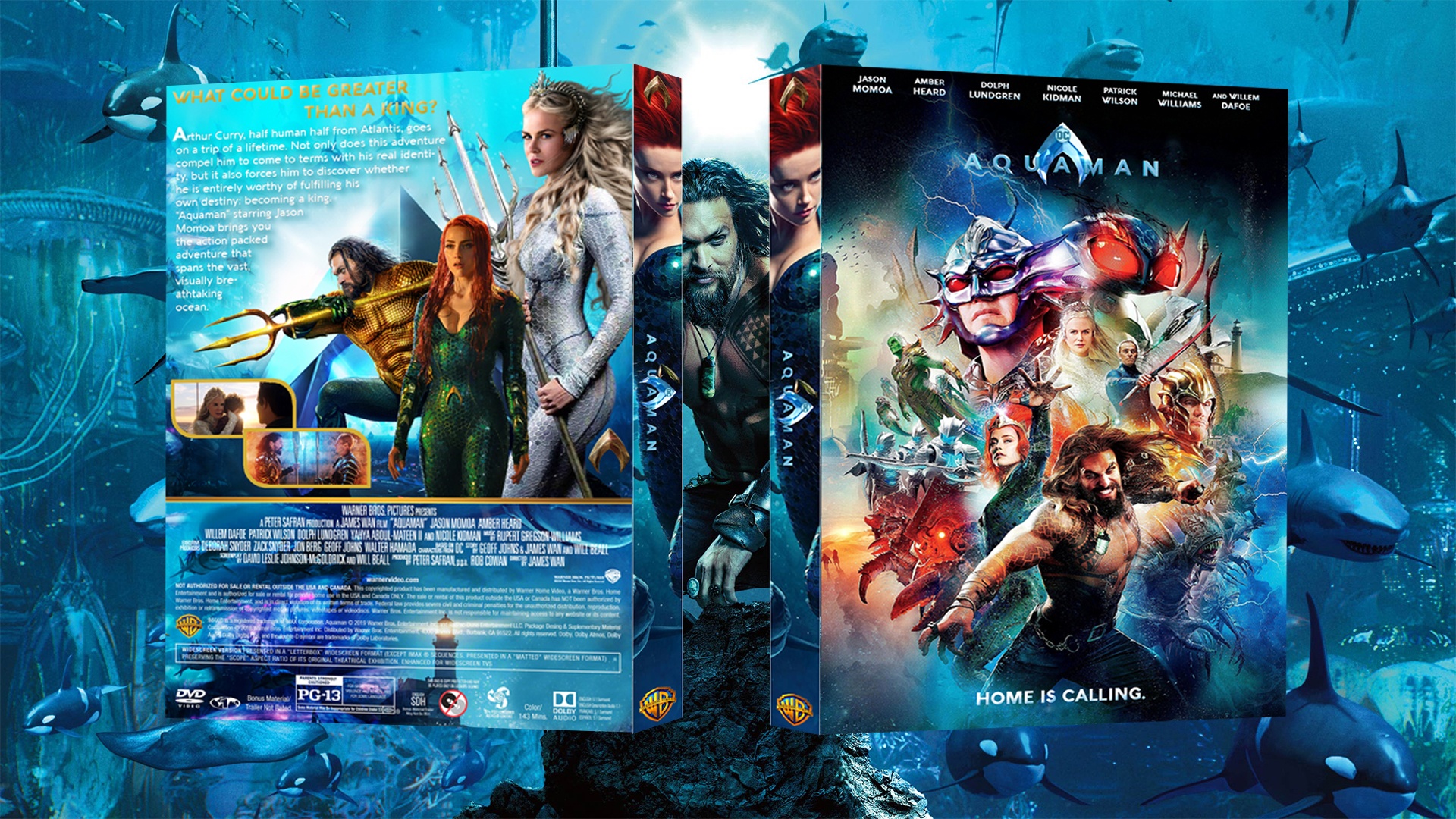 Aquaman box cover