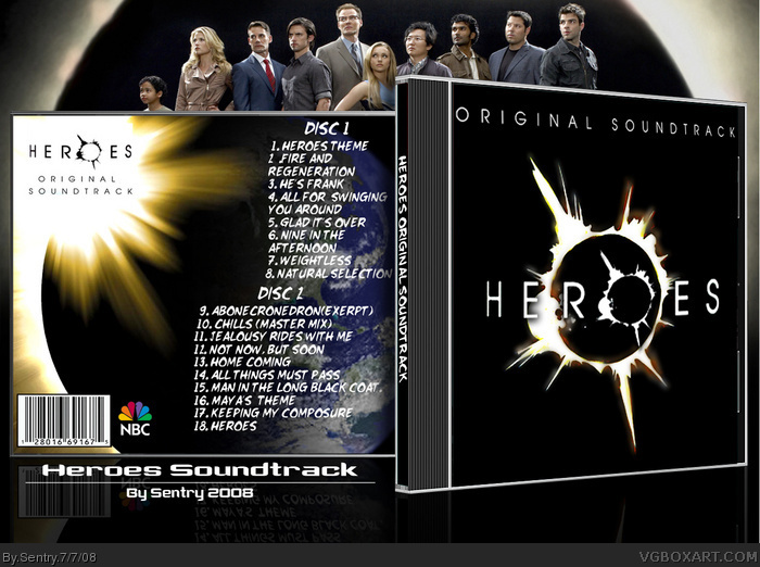 Heroes Original Soundtrack box art cover