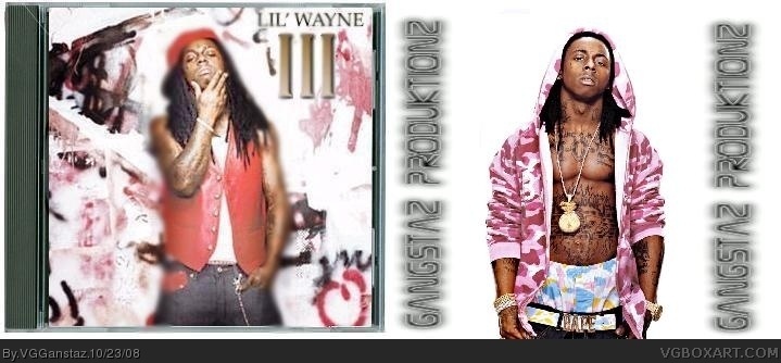 Lil Wayne Tha Carter III box cover