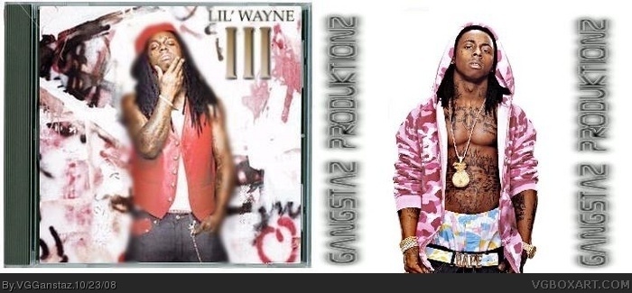Lil Wayne Tha Carter III box art cover