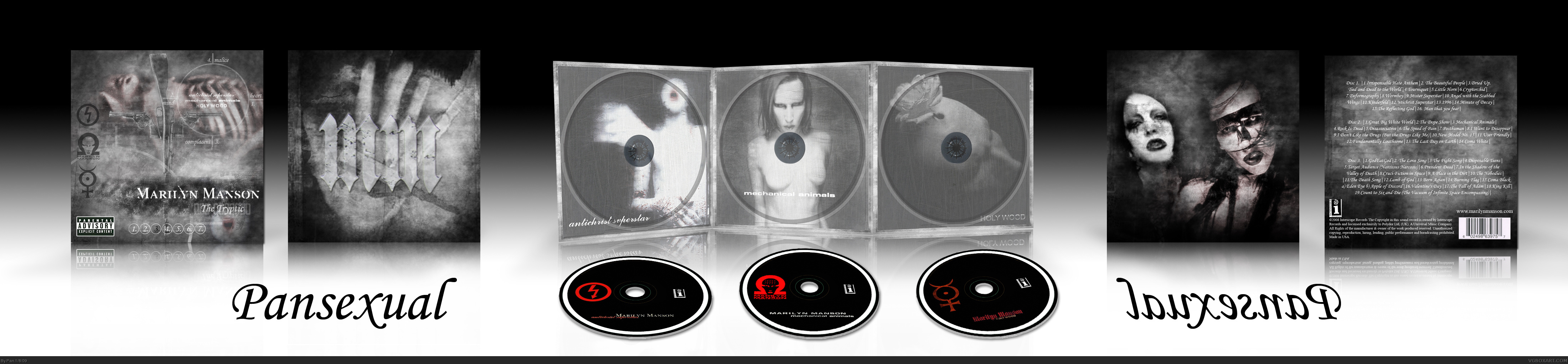 Marilyn Manson: The Tryptic box cover