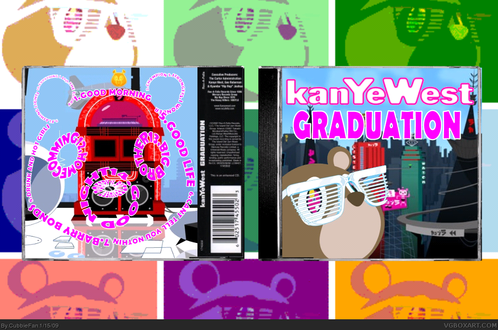 Kanye West: Graduation box cover