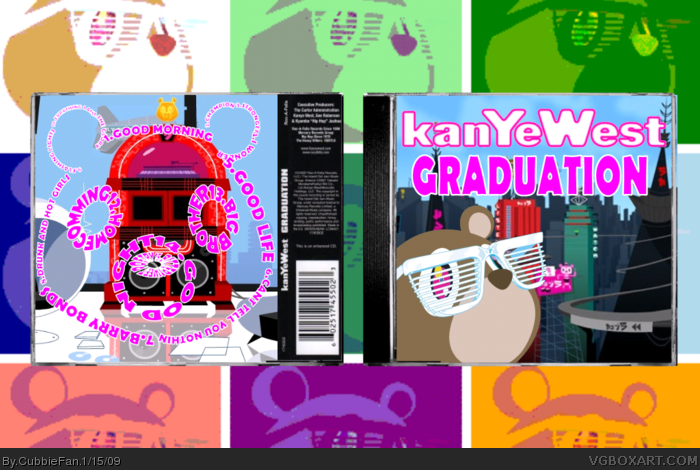 Kanye West: Graduation box art cover