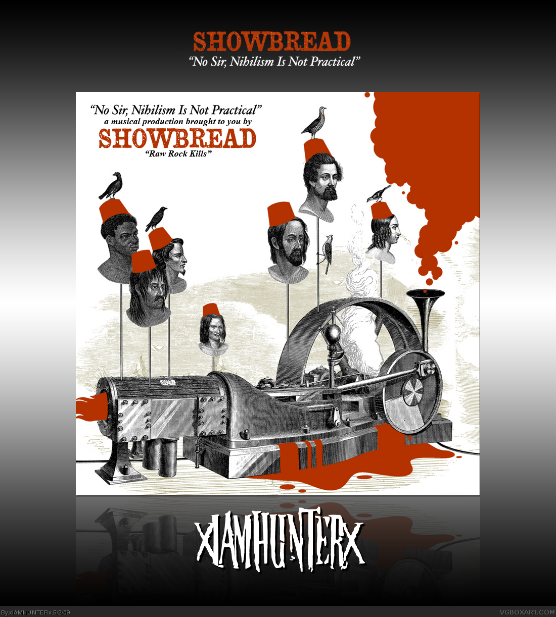 Showbread: No Sir, Nihilism Is Not Practical box cover