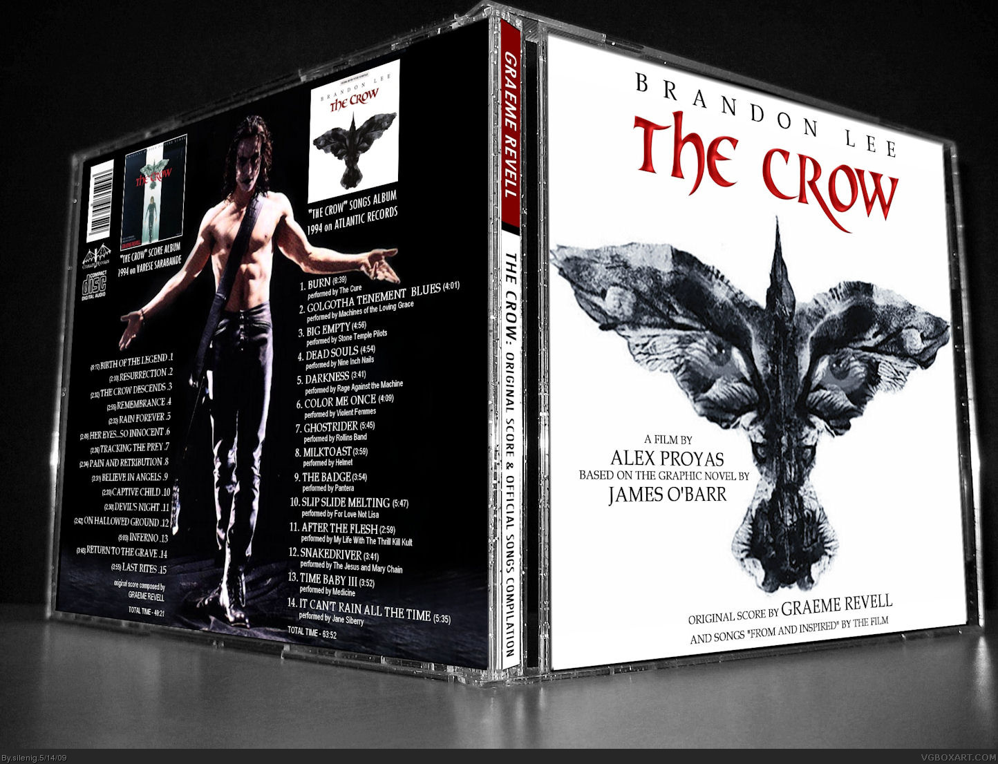 The Crow OST box cover
