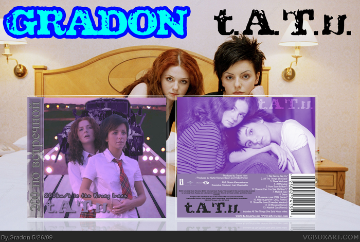 t.A.T.u.: 200km/h in the Wrong Lane box art cover