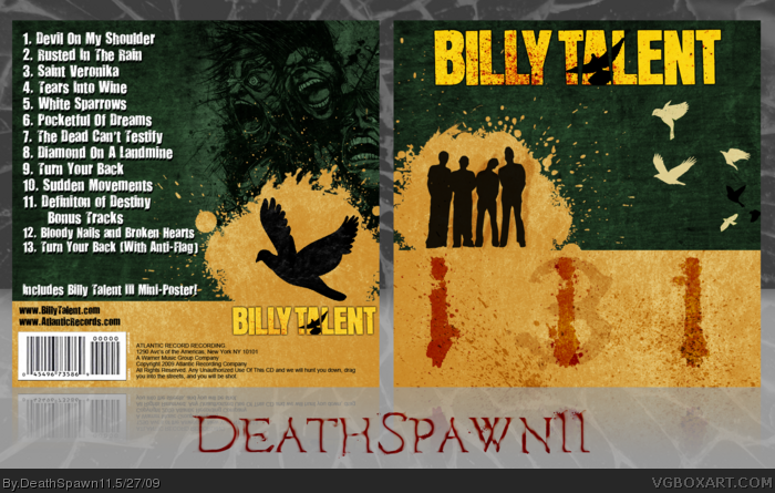 Billy Talent: III box art cover