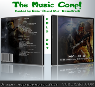 Halo 3: The Official Soundtrack box cover