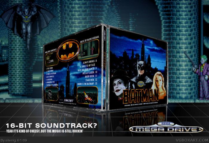 Batman OST box art cover