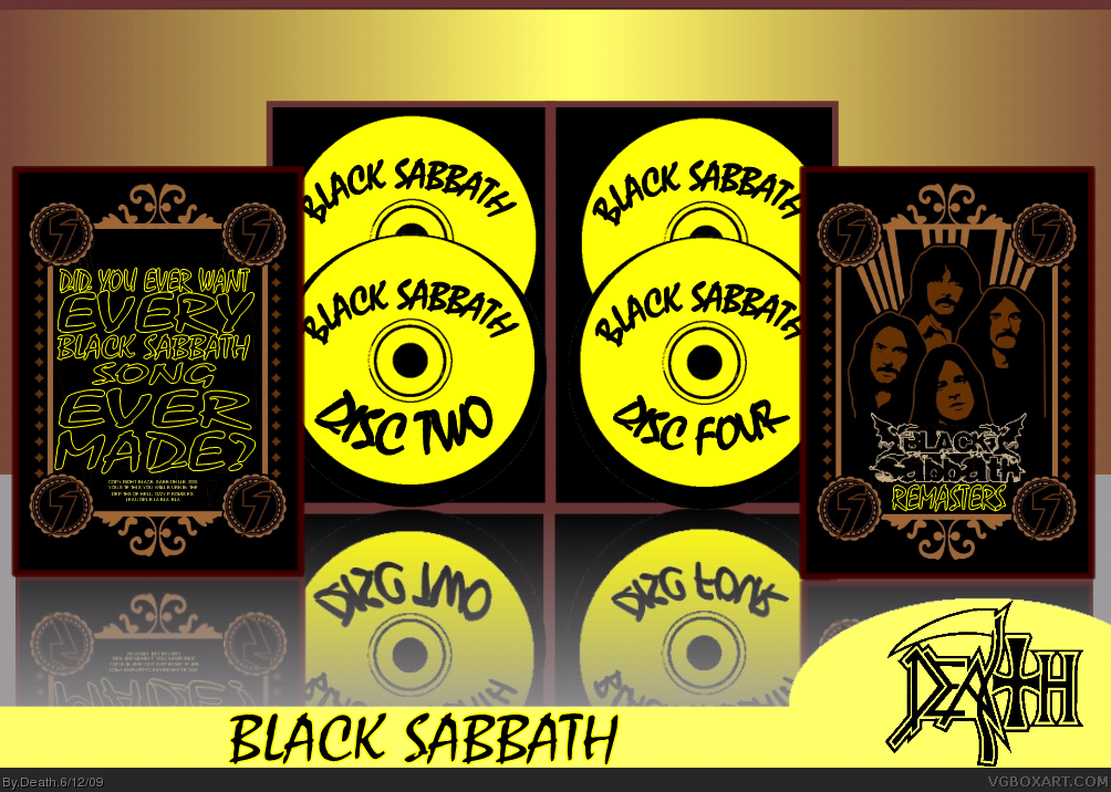 Black Sabbath Remasters box cover