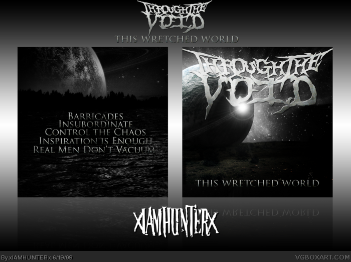 Through The Void: This Wretched World EP box art cover