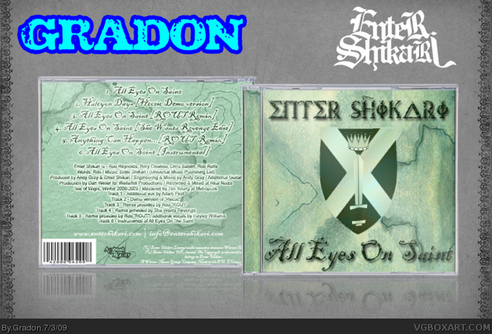 Enter Shikari: All Eyes On The Saint box art cover
