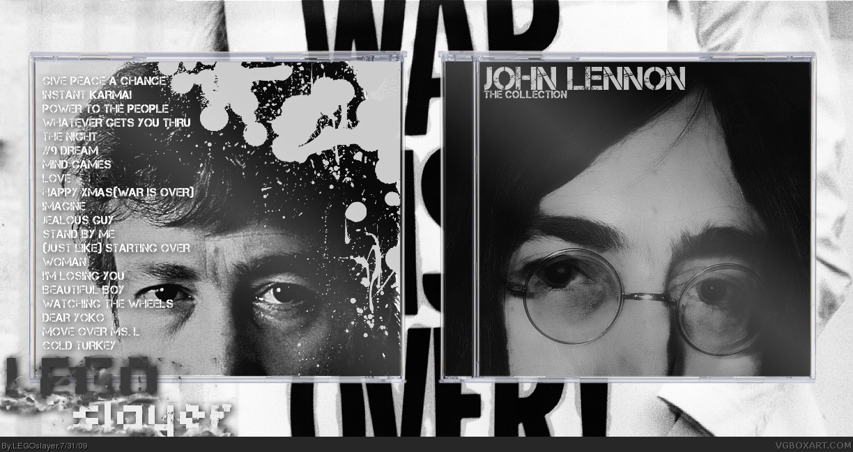 The John Lennon Collection box cover