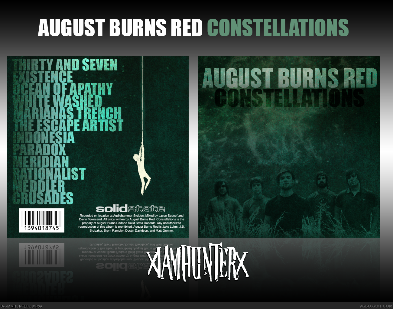 August Burns Red: Constellations box cover