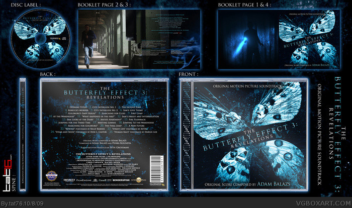 Butterfly Effect 3 (Soundtrack) box art cover