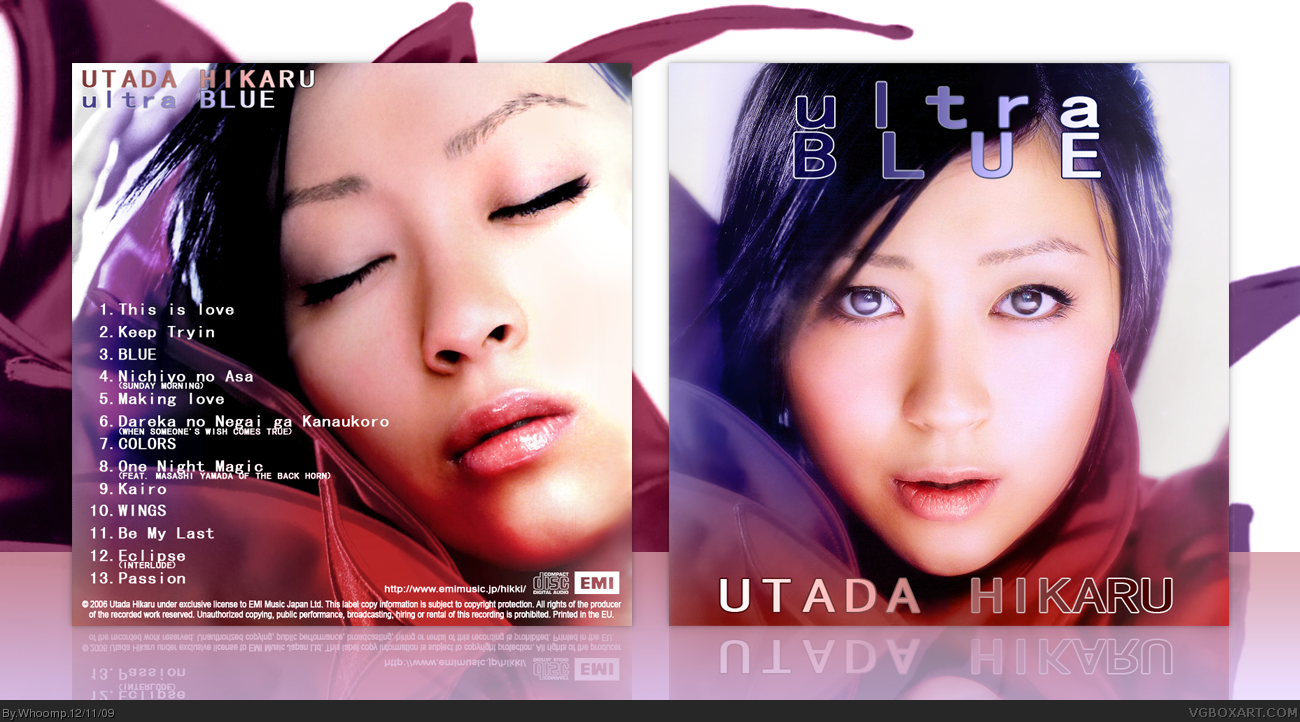 Utada Hikaru - Ultra Blue box cover