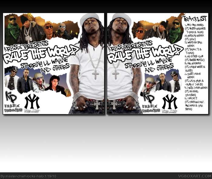 Krysiz Presents Rule The World Starring Lil Wayne box art cover