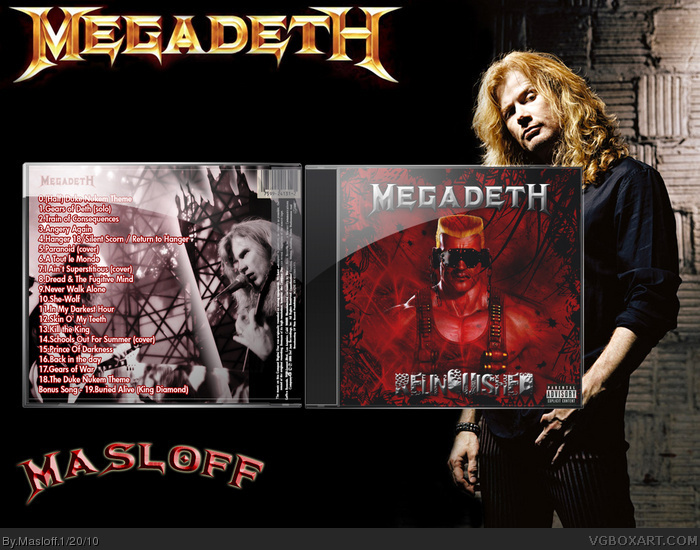 Megadeth Relinquished box art cover