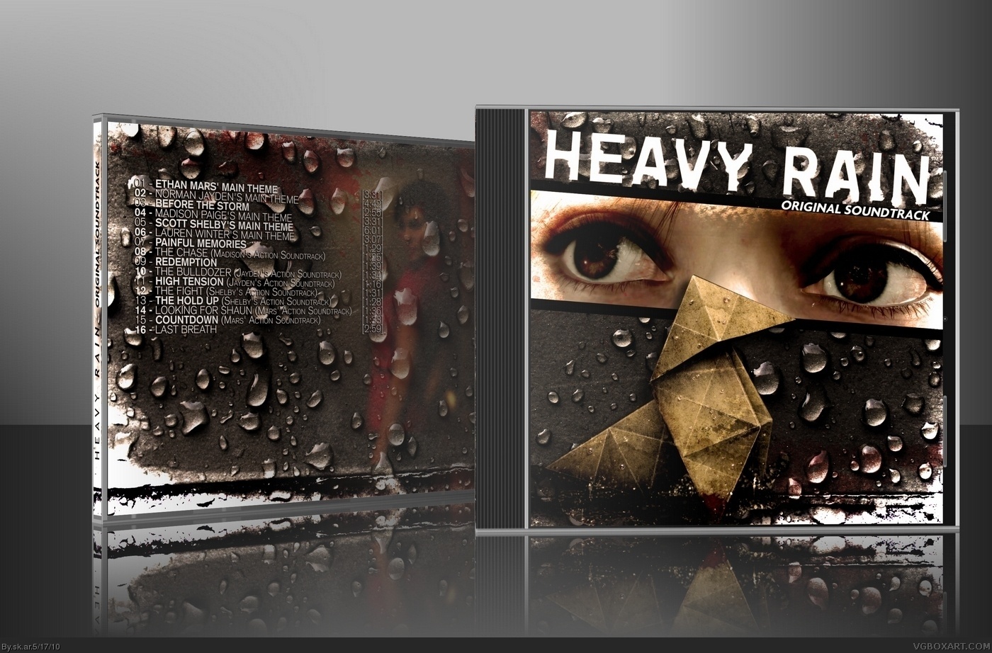 Heavy Rain Original Soundtrack box cover