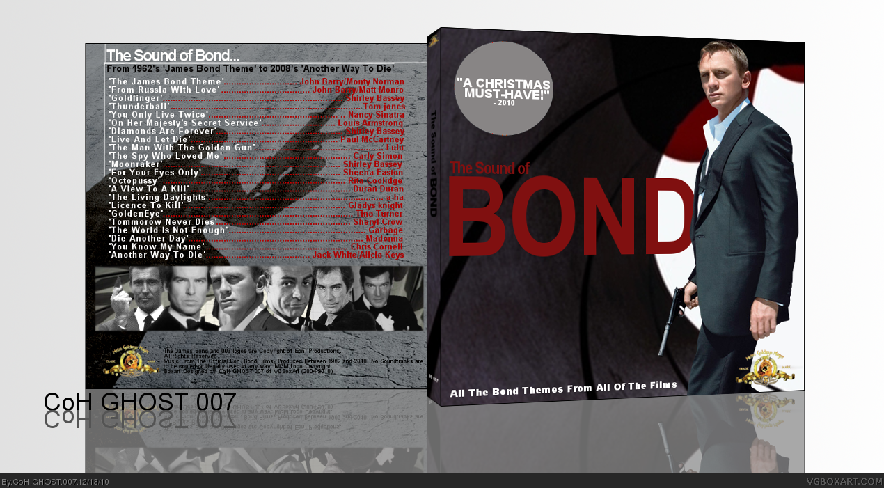 007: The Sound of Bond box cover