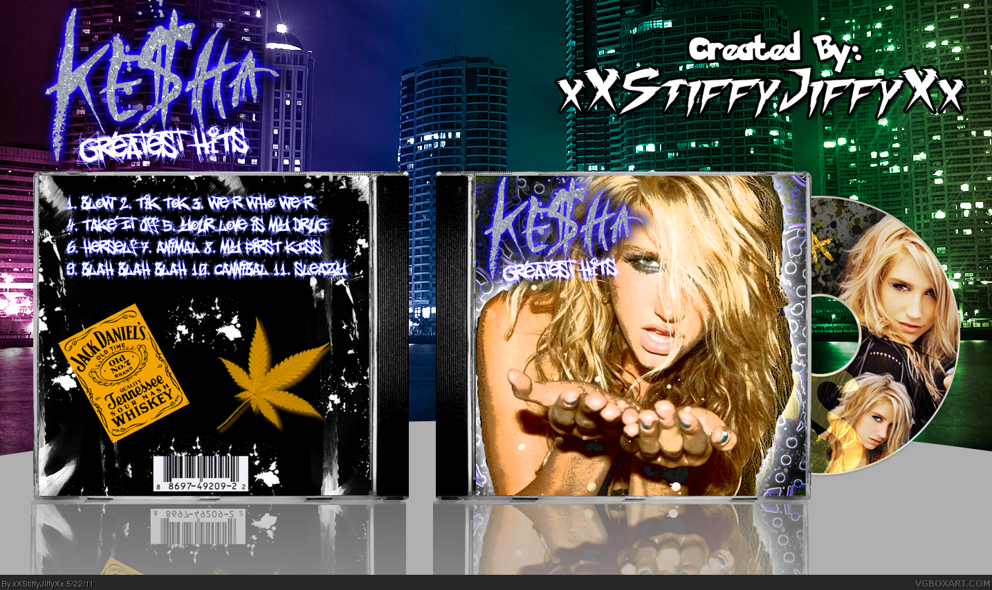 Ke$ha: Greatest Hits box cover