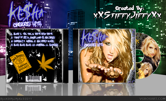 Ke$ha: Greatest Hits box art cover