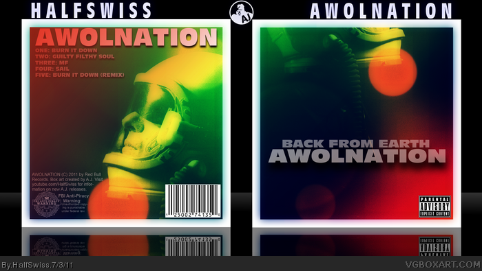 AWOLNATION: Back From Earth box art cover