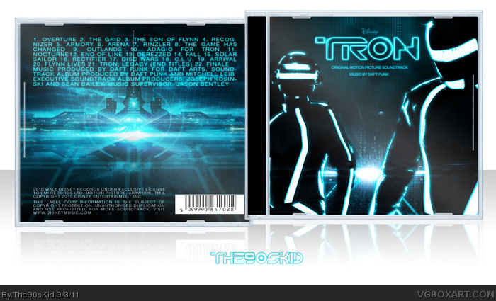 Tron Legacy: Original Motion Picture Soundtrack box art cover