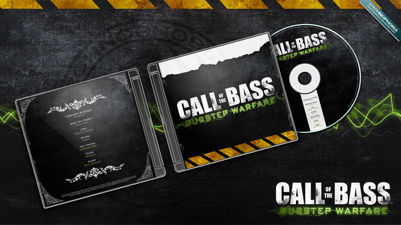 Call Of The Bass, DubStep Warfare box cover