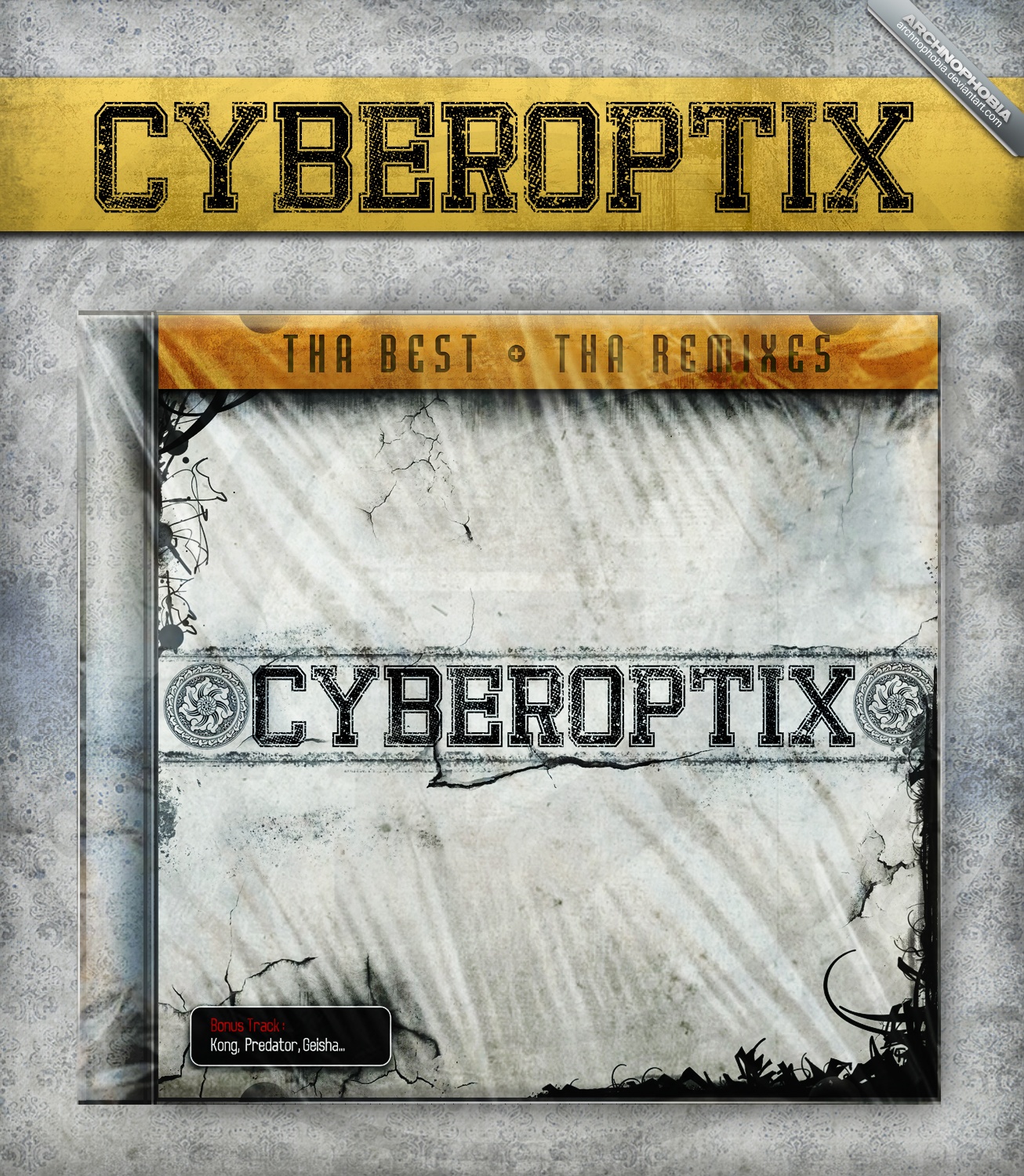 Cyberoptix, Tha Best & Tha Remixes box cover
