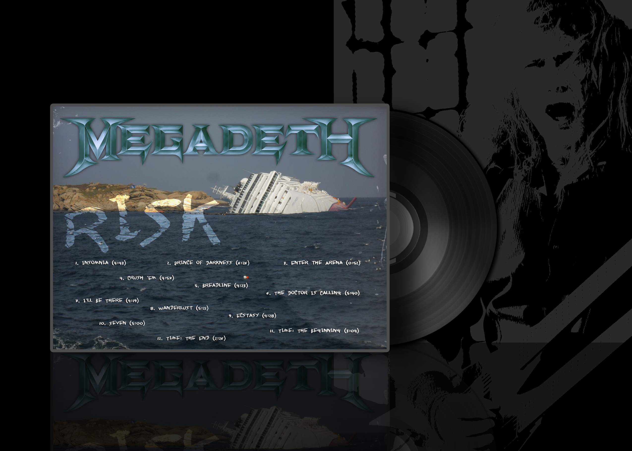 Megadeth - Risk box cover