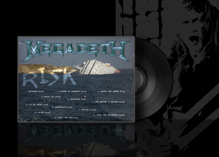 Megadeth - Risk box art cover