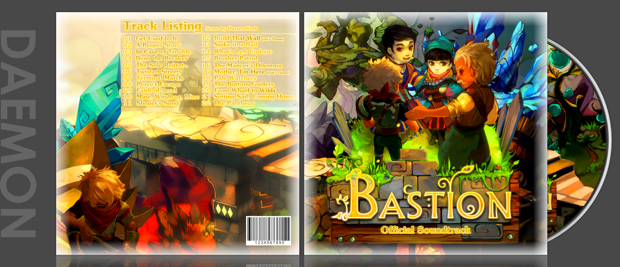 Bastion - Official Soundtrack box cover