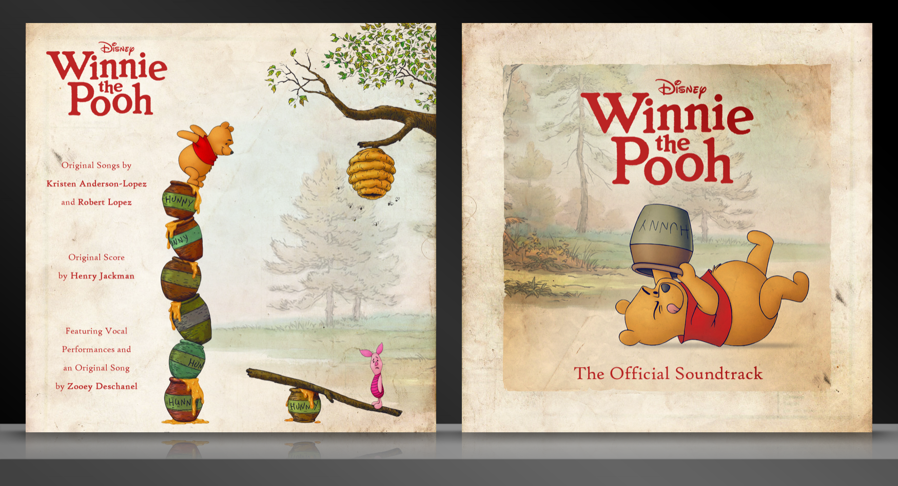 Winnie the Pooh - The Official Soundtrack box cover