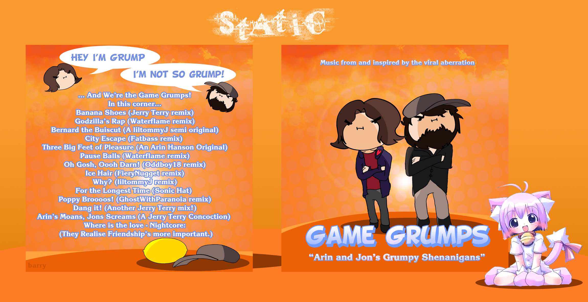 Game Grumps: Arin & Jon's Grumpy Shenanigans box cover
