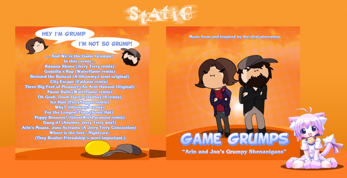 Game Grumps: Arin & Jon's Grumpy Shenanigans box art cover