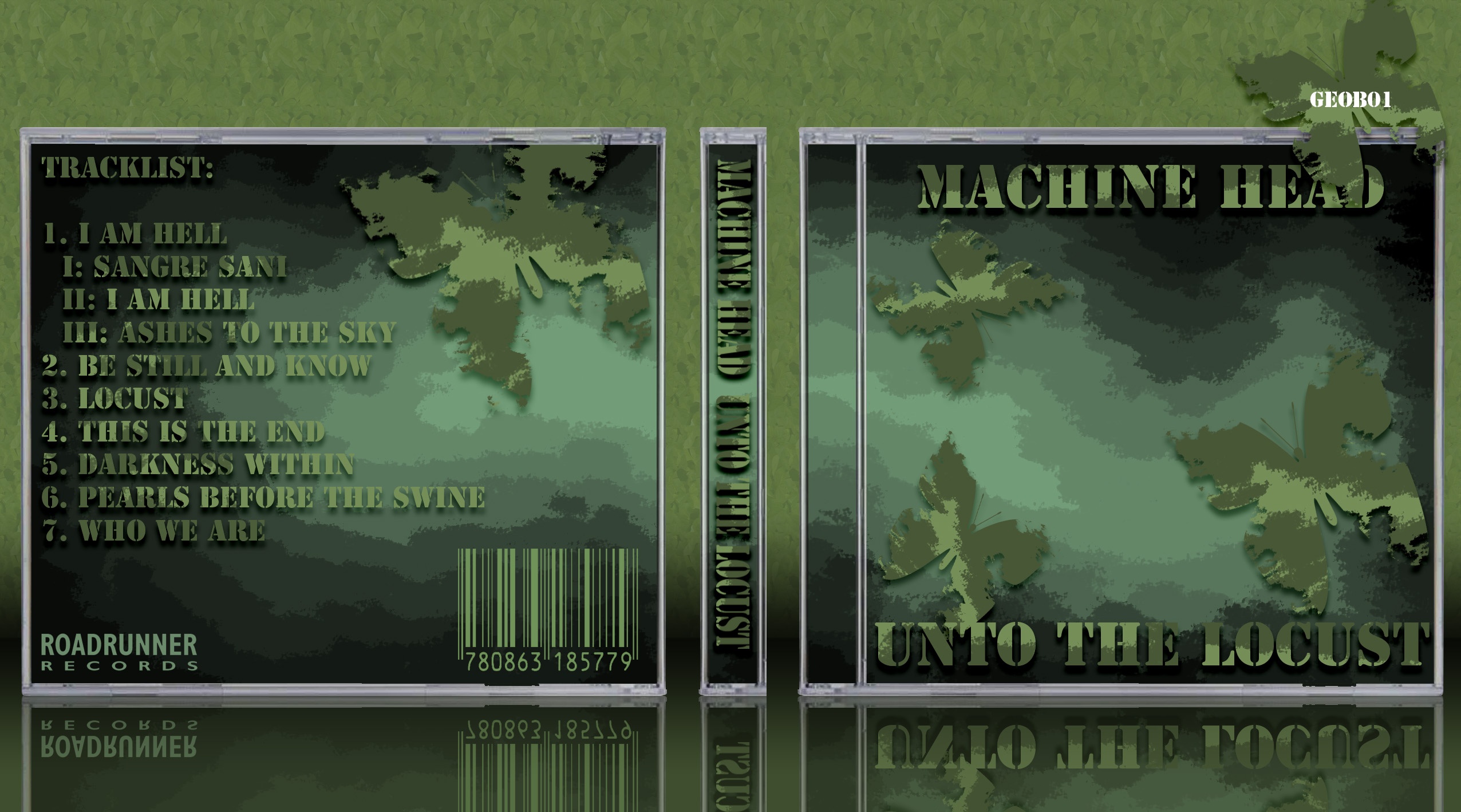 Machine Head - Unto The Locust box cover