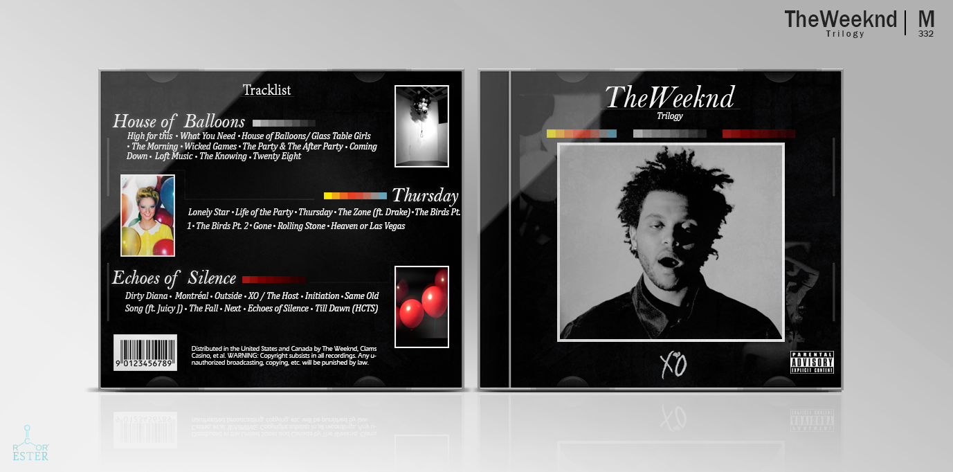 The Weeknd: Trilogy box cover